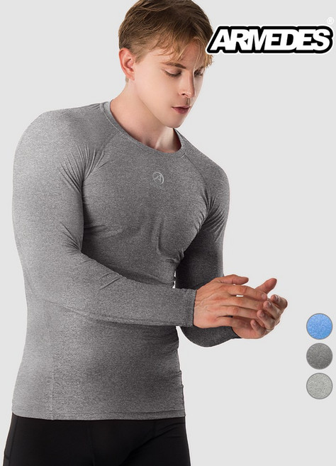 아르메데스 남성용 언더레이어 긴팔 테크핏 AR-141