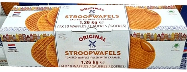 오리지널 스트룹와플, 1개, 1.26kg - 쿠팡