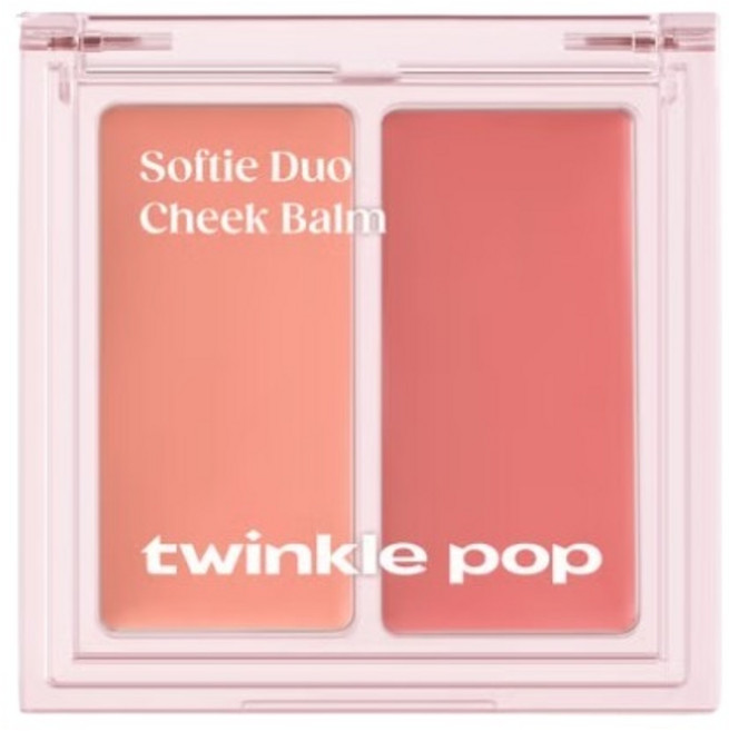 트윙클팝 소프티 듀오 치크 밤 by CLIO, 3개, 03 로지멜로우