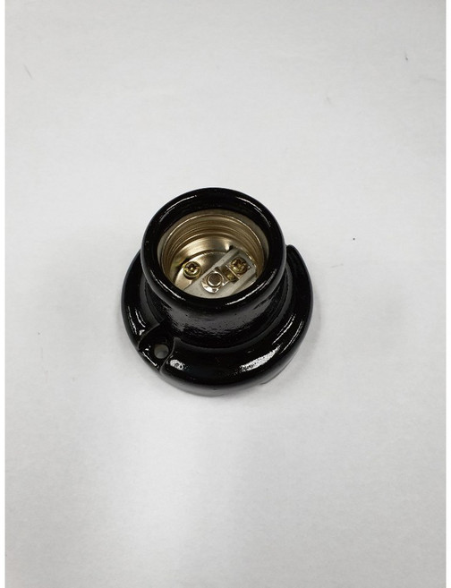 사기 리셉터클 흑색, 1개