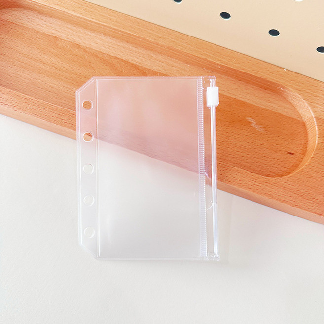 m 5 미니 다이어리 속지 포켓 현금 생활 챌린지_지퍼백, 3개, 1매