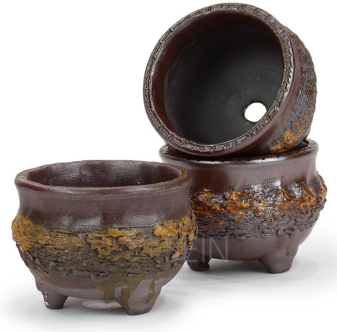 세인화분 국산 옹기 화분 3P 세트 - 수제 중형 다육 다육이, 다육화분(SE274)_3P, 1세트