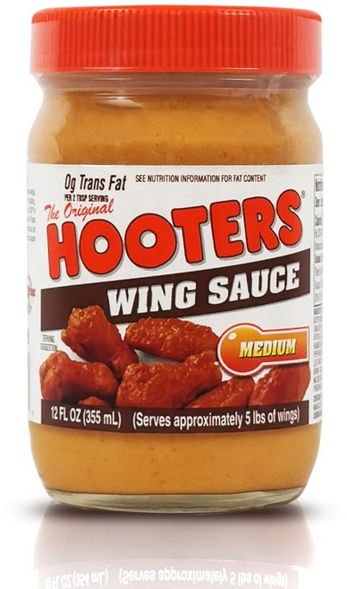 Hooters 후터스 윙 소스 미디엄 미국 직배송 355ml