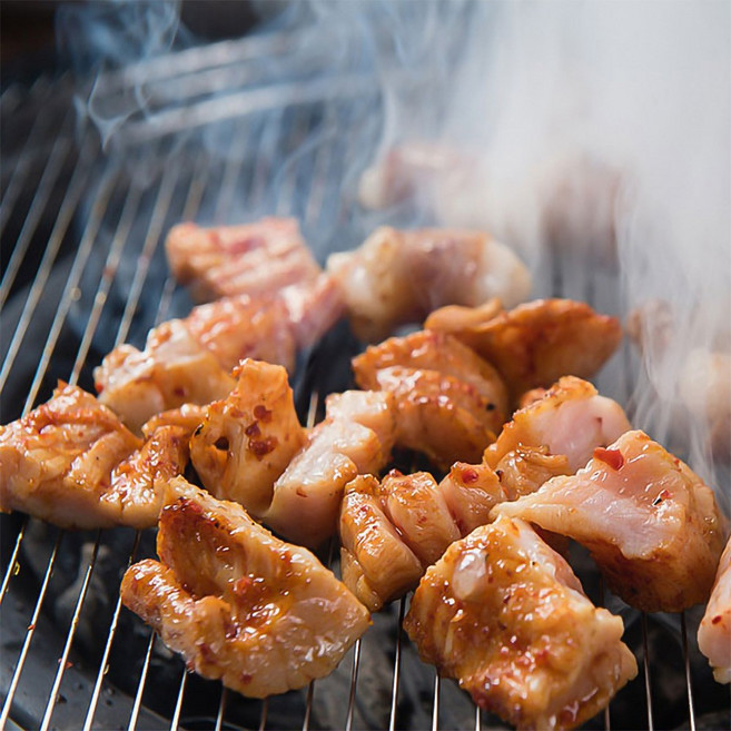 김가네 명가 납작 대창 (250g 1팩) + 양념 납작 대창 (250g 1팩) 밀키트, 250g