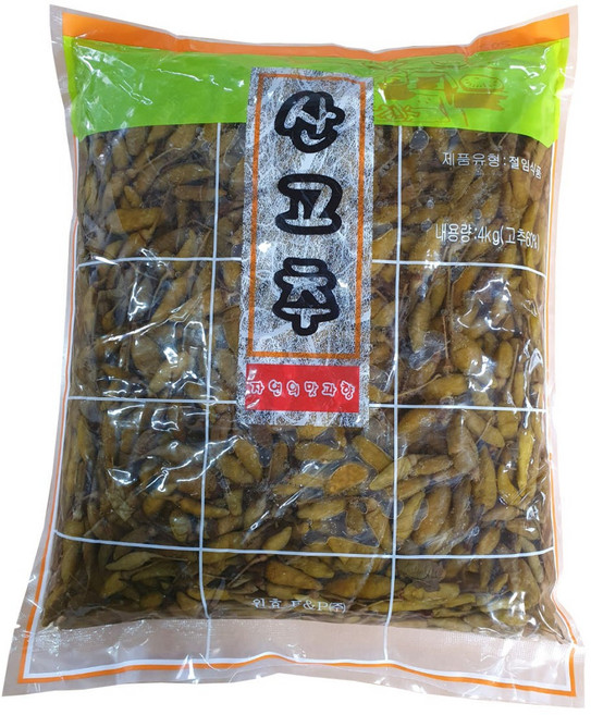 남국 산고추 고추절임 업소용 4kg, 3개