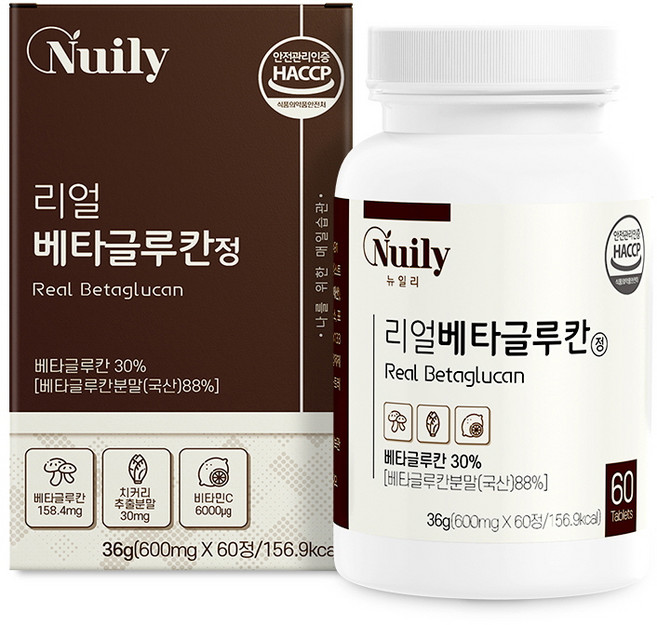 뉴일리 리얼 베타글루칸 60정 1개