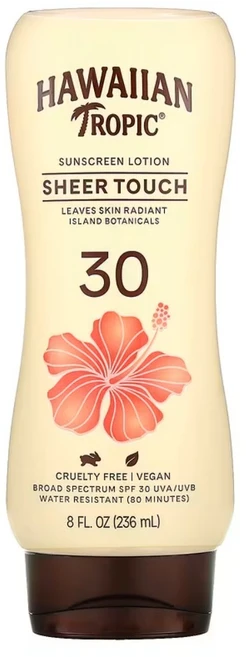 하와이안 트로픽 쉬어 터치 울트라 래디언스 대용량 자외선 차단제 SPF30 236ml, 1개 - 쿠팡