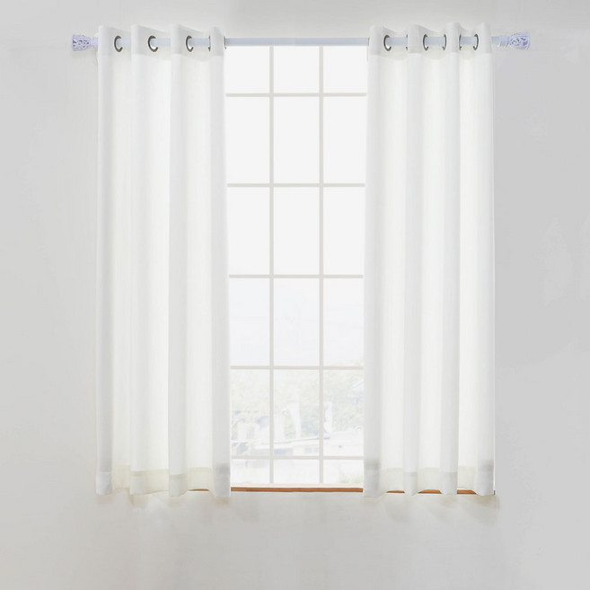 WCL 어울림 창문형 아일렛형 암막커튼 1+1 세트판매 햇빛차단 방한 방풍 단열