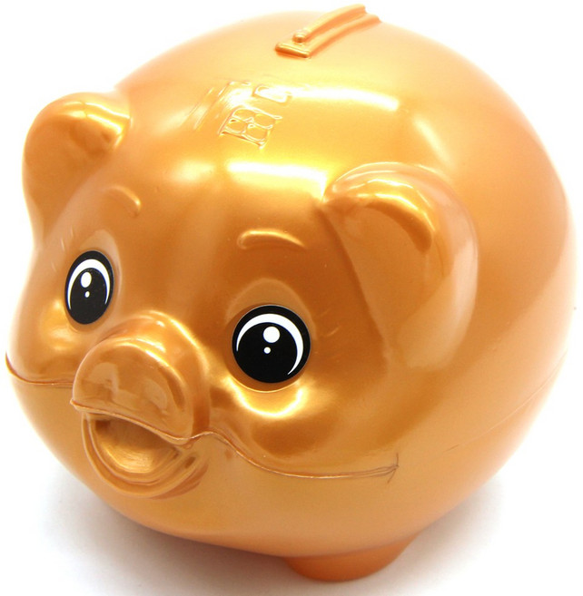 황금 골드 복 어린이 꿈 동전 지폐 돼지 저금통 대 1개