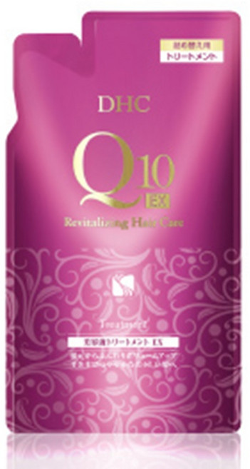 DHC 台灣公司貨 Q10豐盈深層修護潤髮乳補充包, 400ml, 1包