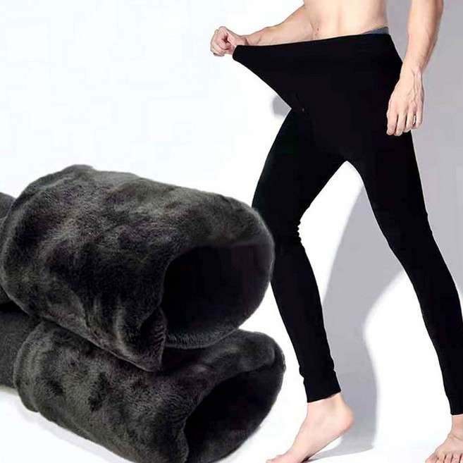 혹한기대비동계스포츠융털레깅스 밍크융털겨울낚시기모레깅스 고탄력스판등산캠핑