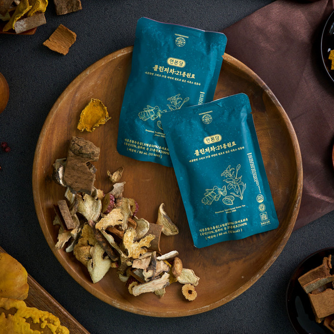 연본당 디톡스 클린저차 80ml 전통원료 배합 속편한 차, 2세트, 10개입