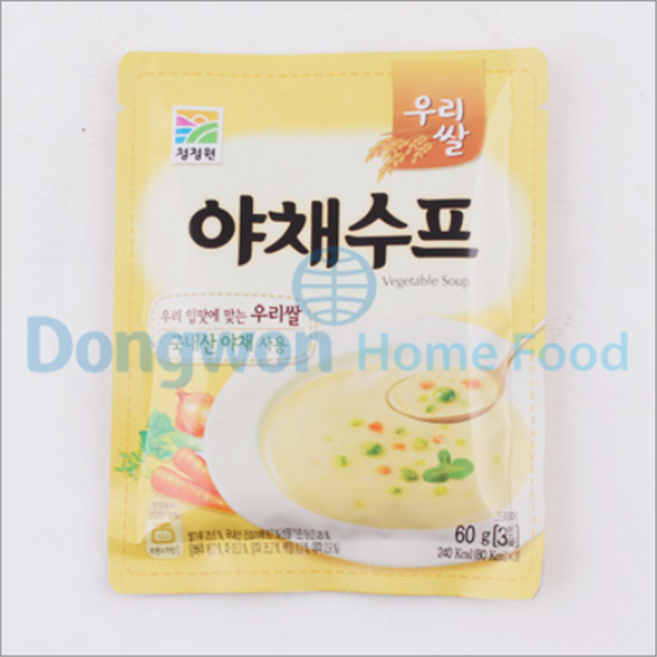 대상 청정원 야채스프 60g, 1개