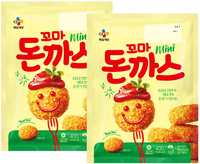 꼬마 돈까스 400g x 2개