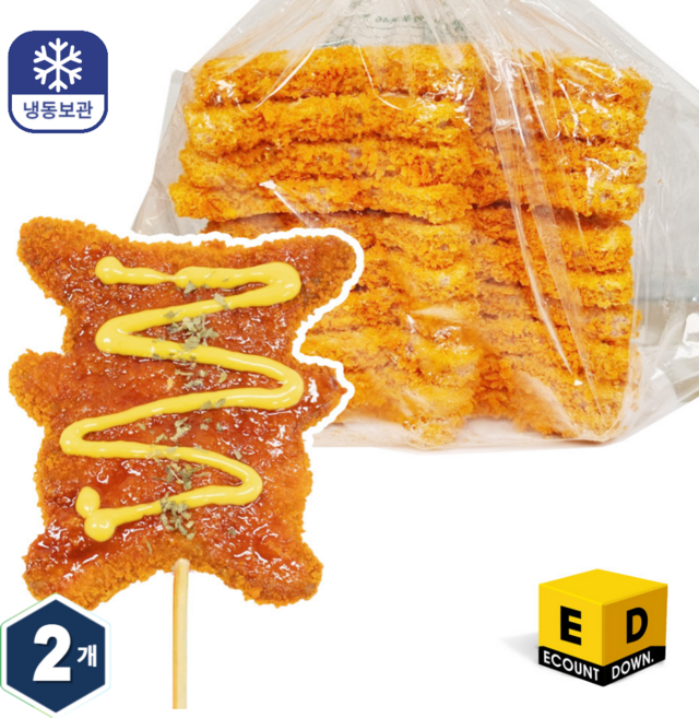 문방구 치킨꼬지 돈까스 (100gx10개입)1kg x 2팩, 1kg, 2개
