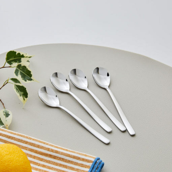 모던하우스 야탑점 베이직 스테인리스 304 티스푼 4P 세트 TO0924020, 4세트