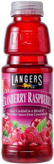 랭거스 크랜베리 라즈베리, 449ml, 12개