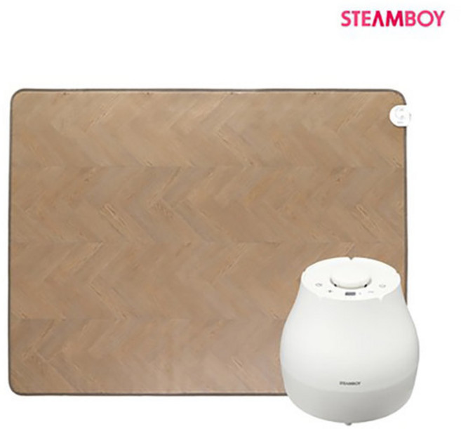 스팀보이 오크 헤링본 온수 카페트 SC10-C20L, 183 x 240 cm