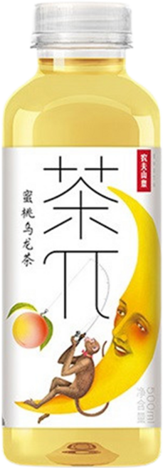 차파이 복숭아 우롱차, 500ml, 10개