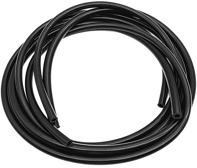 실리콘 호스 파이프 블랙 등급 파이프 고무 튜브 호스 수족관 튜빙 펌프 호스 ID1 2 3 4 5 6 7 8 9 25mm 8mm, ID 2mm OD m, Bla silicone tube, 2 Meters, 1개