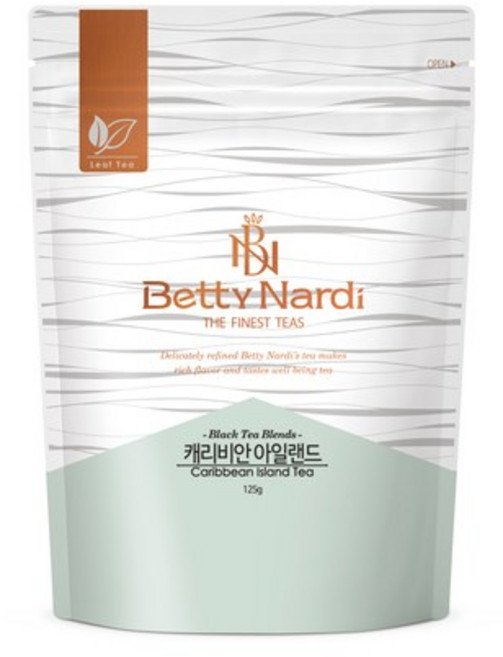 베티나르디 캐리비안 아일랜드 지퍼백, 125g, 1개, 1개입