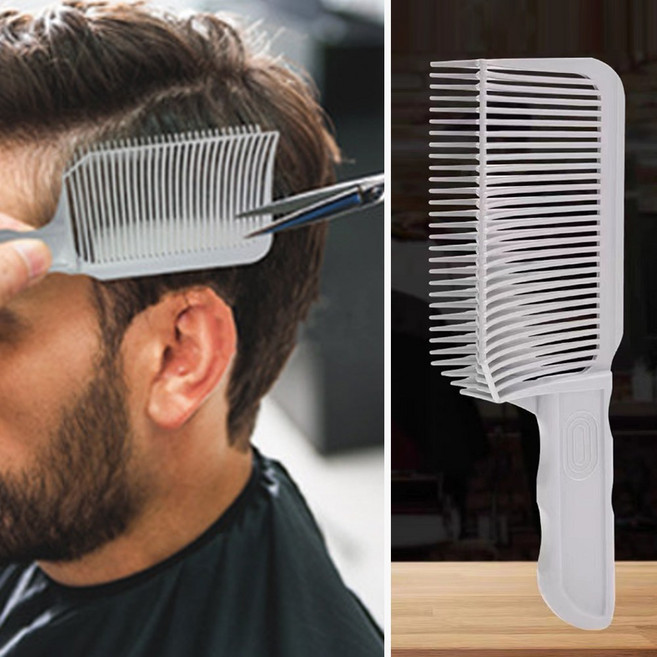 세렌디 남성 미용 커트빗 바리깡빗 이발소 셀프이발빗, 그레이, 1개