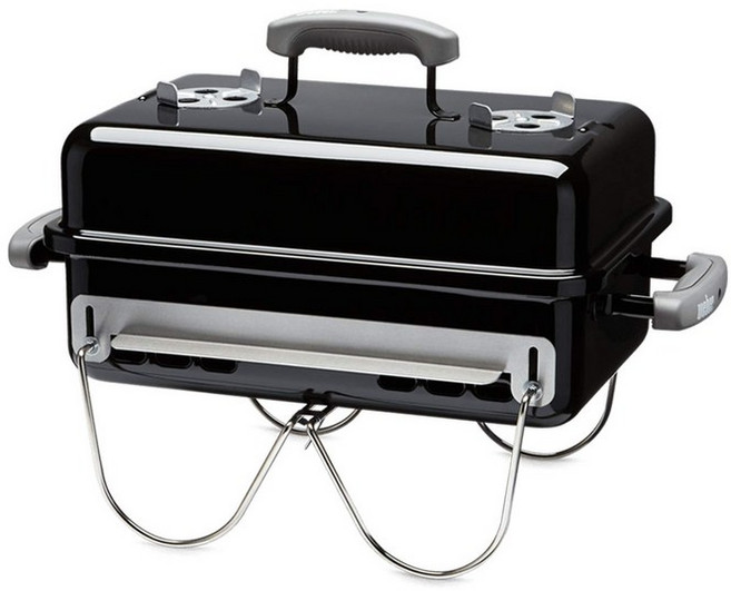 Weber(웨버) 바베큐 쿡탑 탁상 캠프 그릴, 1개