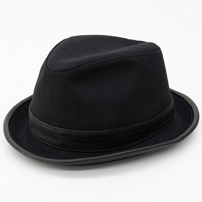 레터 뉴파라 코튼 트릴비햇 페도라모자