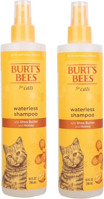 Burt's Bees 버츠비 포어 캣츠 애플 허니 Waterless 샴푸 296ml 2팩, 2개 - 쿠팡