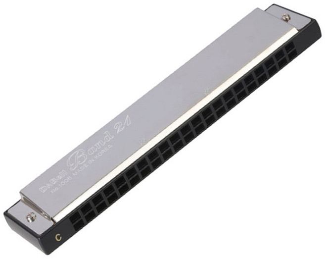 미성악기 DABELL 다벨 복음 트레몰로 하모니카 밴드 Band 21(1006), C#, 1개