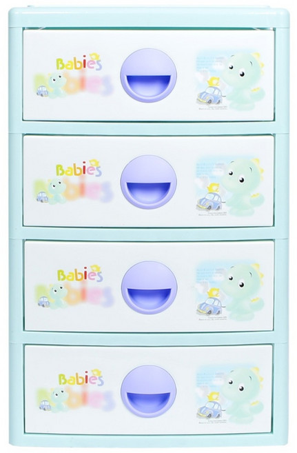 베이비스 4단, 블루, 4개