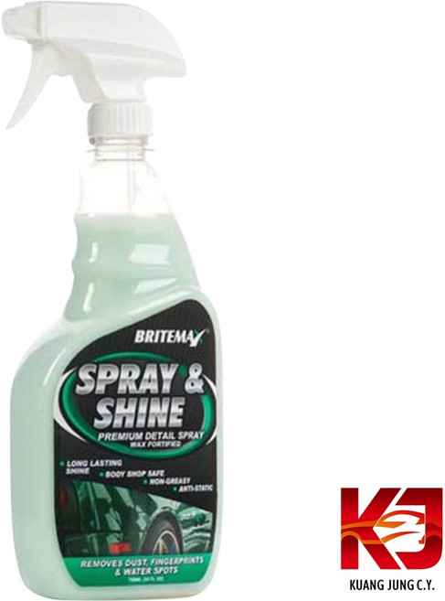 BRITEMAX Spray & Shine 極亮噴蠟 24oz 虎姬漆蠟, 1個