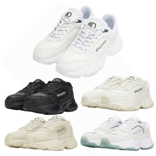 백화점정품 디스커버리 운동화 스니커즈 워킹화 신발 남녀공용 일상화 데일리 슈즈 키높이