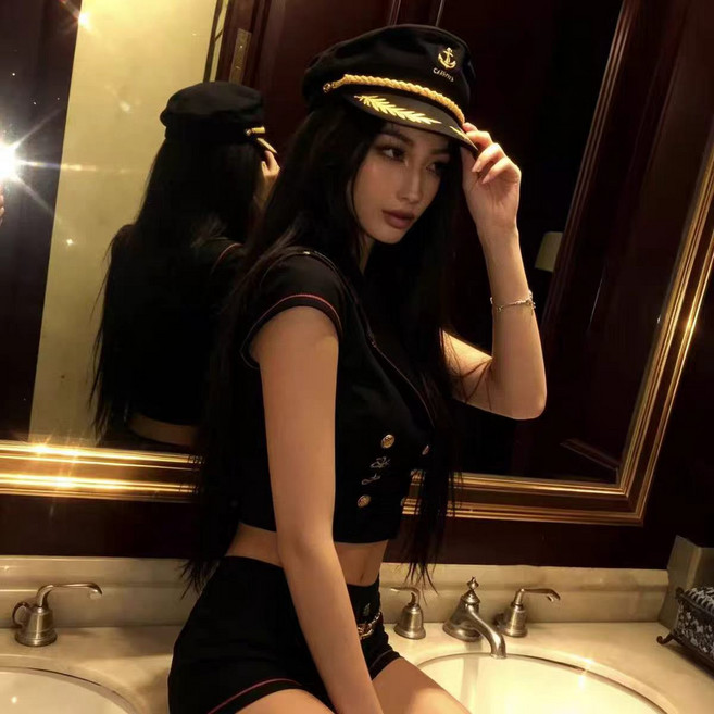水手帽 女款夏季防曬遮陽帽
