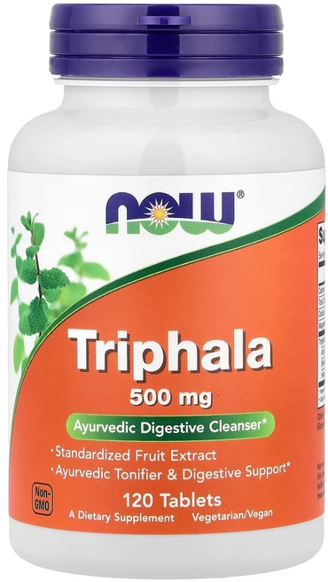 나우푸드 트리프알라 500mg 120정 비건 허브 마그네슘 칼슘 갈산 에피카테킨 탄닌산, 1개 - 쿠팡