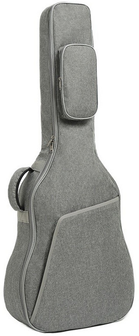 吉他包 41/40/38/39/36寸 民謠古典木吉他背包 加厚琴袋 吉他套 3394, 34-36寸  亞麻灰色, 1個