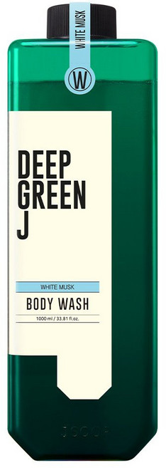 딥그린제이 네이처 비건 바디워시 화이트머스크, 1L, 1개