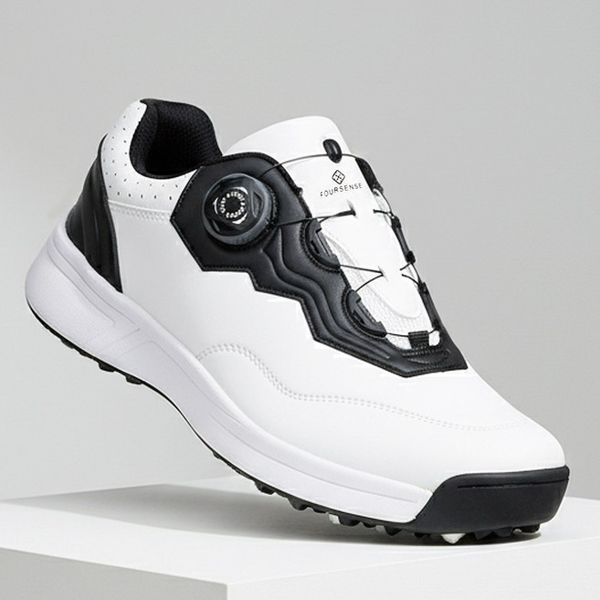 키엘노엘 남성 생활방수 경량 다이얼 골프화 스파이크리스 남자 운동화 겸용 FS-6AE