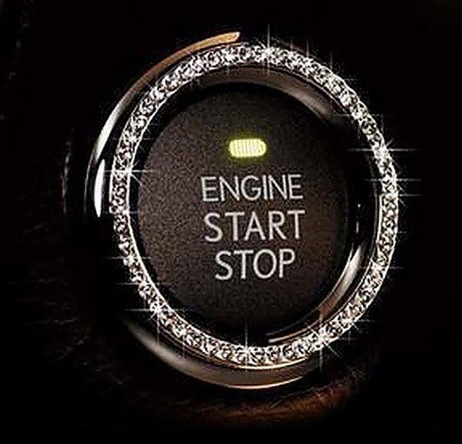 자동차 스타트버튼 링 커버 시동버튼장식