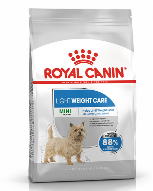 로얄캐닌 미니 라이트 웨이트 케어 2kg(1kgx2포), 2개, 1kg