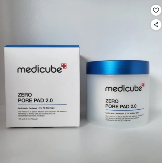 메디큐브 2024 제로 모공 패드 2.0, 70매입, 1개, 1개 - 쿠팡