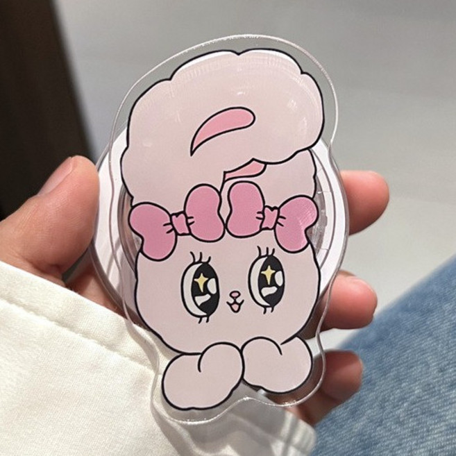 磁吸支架 esther bunny 韓系手機殼 硬殼 磁吸殼 適用 iphone 16 15 14 13 pro KP