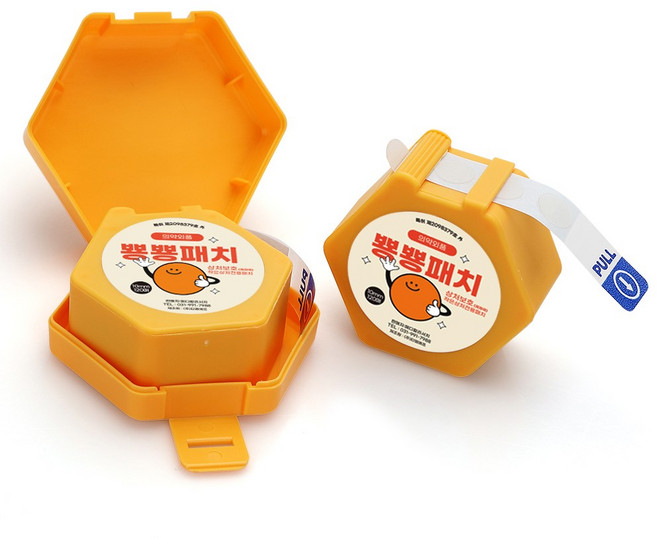 뿅뿅패치 하이드로콜로이드 벌집구조 원형 습윤 밴드, 5개