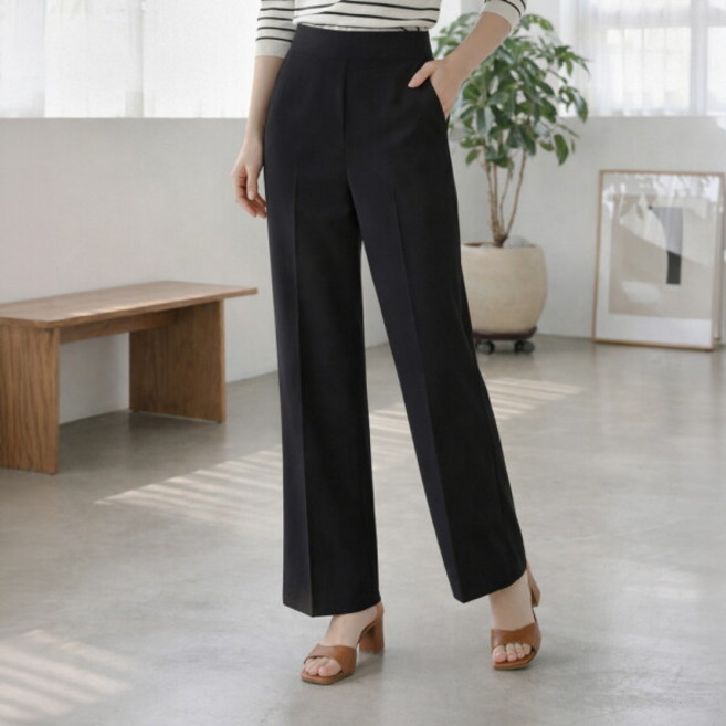 [에이플심플] 여성 레직기 와이드 팬츠 스판 (간절기)