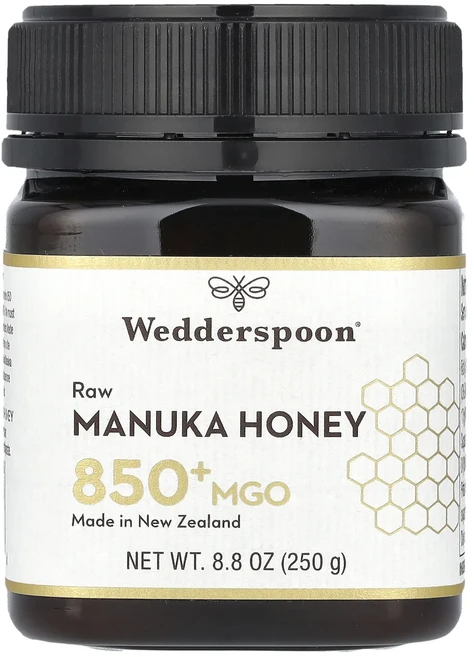 몸관리하세요 겨울입니다 Wedderspoon 무가공 마누카 꿀 MGO 850+ 250g(8.8oz) 특별관리진행, Wedderspoon무가공마누카꿀MGO850250g88 - 쿠팡