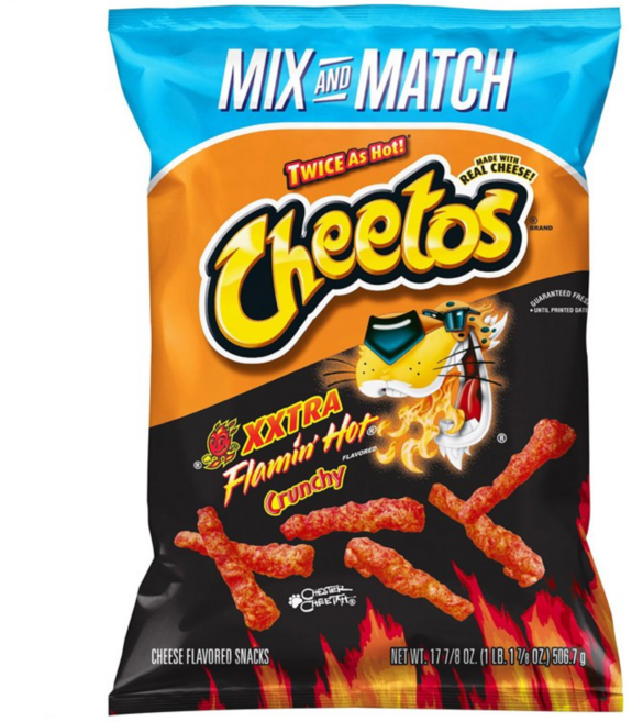 치토스 가장매운 미국 과자모음 타키스, 506.7g, 1개