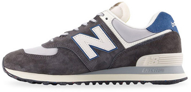 New Balance 男女通用 574 系列麂皮運動鞋