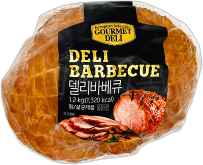 사조오양 델리바베큐 샌드위치햄 훈제햄, 1.2kg, 1개