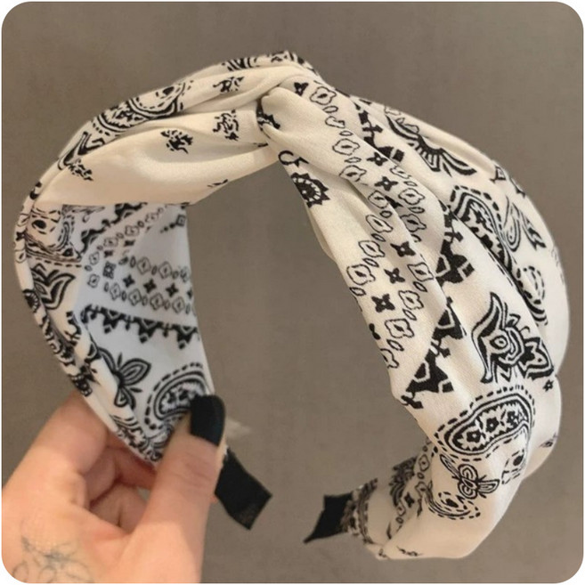 바이이지 페이즐리 반다나 혜어밴드 1+1