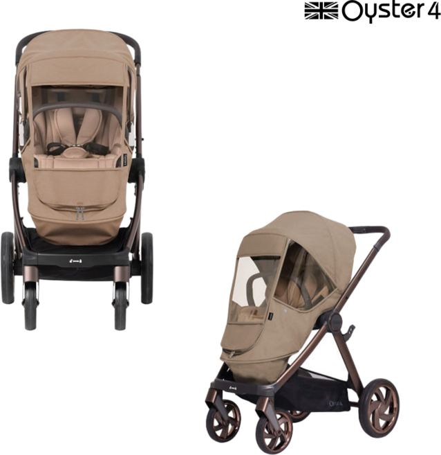 오이스터3 오이스터4 유모차 전용 방풍커버 멀티커버, 1개, 오이스터4 전용 방풍커버(쇼트브레드)